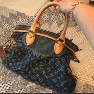 Louis Vuitton Monogram Denim neo Cabby